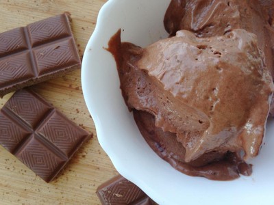 Шоколадное мороженное