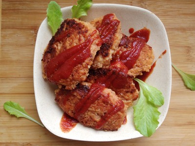 Гороховые котлетки