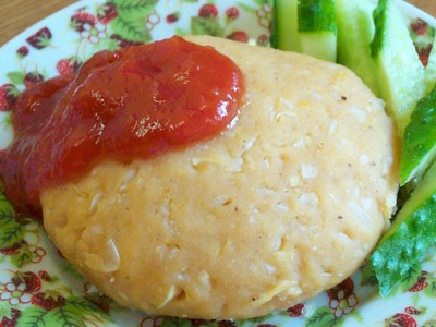 Гороховые котлеты на пару