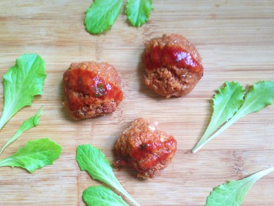 Гороховые котлеты из хлопьев в духовке