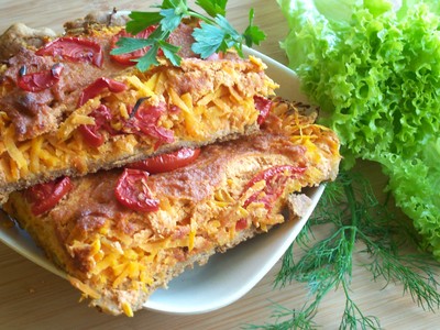 Пицца с семечками